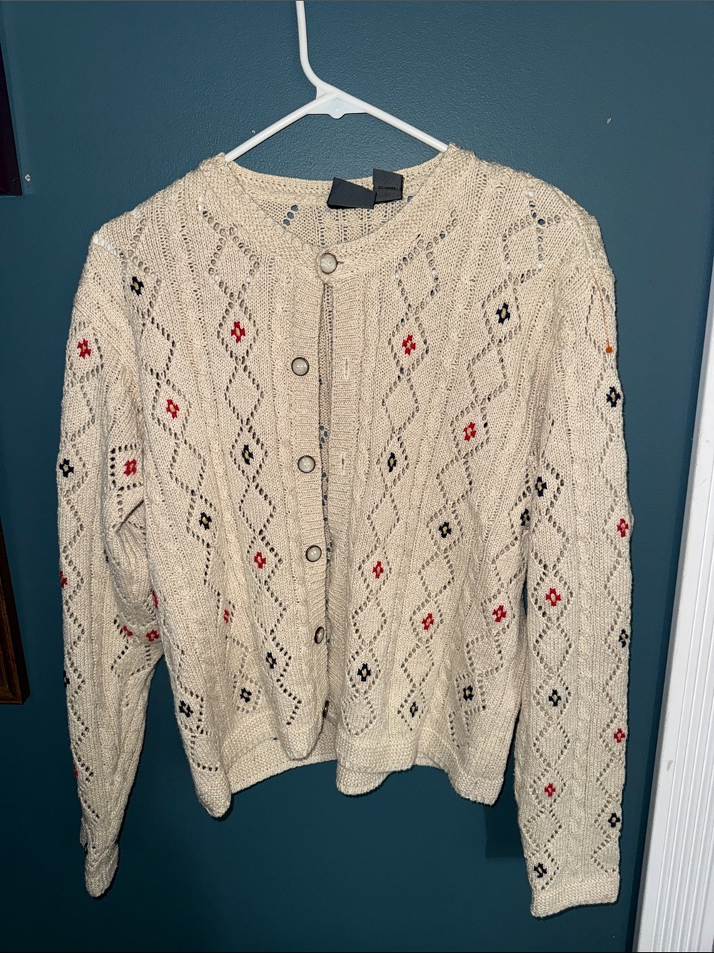 Vintage Liz wear linen cardigan